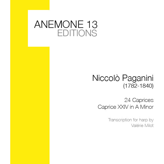 Niccoló Paganini - Caprice No. 24