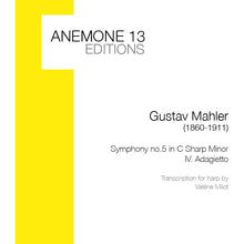 Load image into Gallery viewer, Gustav Mahler - Adagietto (Symphony No.5)
